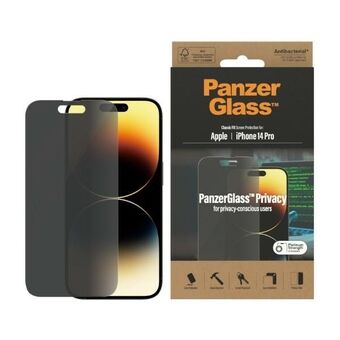PanzerGlass Classic Fit iPhone 14 Pro 6,1" Yksityisyysnäytönsuoja Antibakteerinen P2768