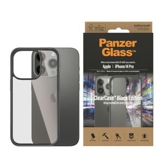 PanzerGlass ClearCase iPhone 14 Pro 6,1" antibakteerinen musta / musta 0406