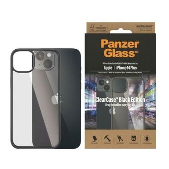 PanzerGlass ClearCase iPhone 14 Plus 6,7" antibakteerinen musta / musta 0407