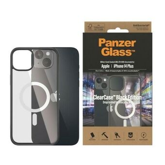 PanzerGlass ClearCase MagSafe iPhone 14 Plus 6,7" antibakteerinen musta / musta 0415
