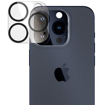 PanzerGlass Picture Perfect iPhone 15 Pro 6.1" / 15 Pro Max 6.7" musta 1137 kameran linssisuojus