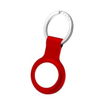 Puro ICON Case AirTag silikoni punainen / punainen ATICON1RED avaimenperä