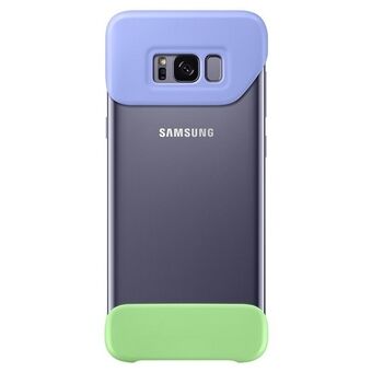 Kotelo Samsung EF-MG955CV S8 Plus G955 filee / violetti 2-osainen kansi
