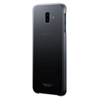 Kotelo Samsung EF-AJ610CB J6 Plus 2018 J610 musta / musta sävykuori