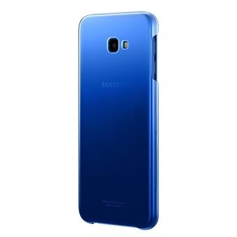 Kotelo Samsung EF-AJ415CL J4 Plus 2018 J415 sininen / sininen sävykuori
