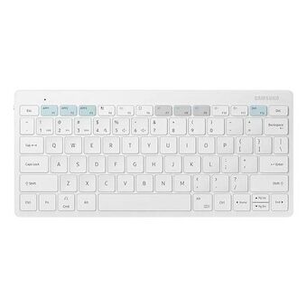 Bluetooth-näppäimistö Samsung EJ-B3400UW Keyboard Trio 500 valkoinen