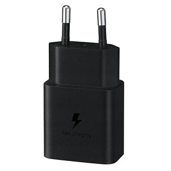 Ład. siec. Samsung EP-T1510NB 15W Fast Charge czarny/black 
-> Verkkolaturi. Samsung EP-T1510NB 15 W Pikalataus musta.