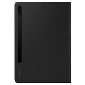 Kotelo Samsung EF-ZX700PB Tab S8 musta / musta Muistiinpanon kansi