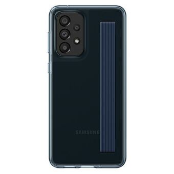 Kotelo Samsung EF-XA336CB A33 5G A336 musta / musta ohut hihnan suoja