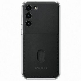 Kotelo Samsung EF-MS916CB S23+ S916 musta/musta Rungon kansi