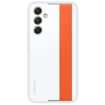 Etui Samsung EF-XA546CWEGWW A54 5G A546 valkoinen/valkoinen Slim Strap -suojakuori