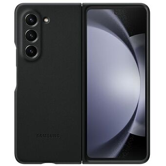 Etui Samsung EF-VF946PBEGWW Z Fold5 F946 musta/eco-nahka kansi