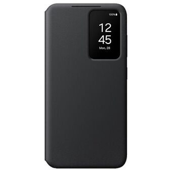Etui Samsung EF-ZS921CBEGWW S24 S921 musta Smart View -lompakkokotelo