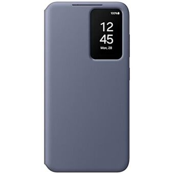 Etui Samsung EF-ZS921CVEGWW S24 S921 fioletowy/violetti Smart View Wallet -kotelo