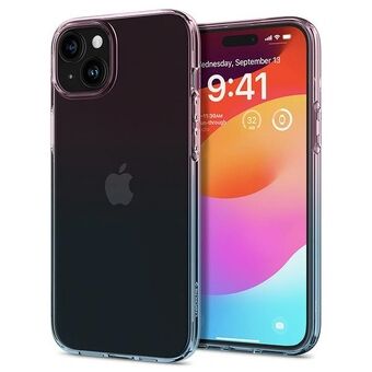 Spigen Liquid Crystal iPhone 15 6.1" asteittainen vaaleanpunainen ACS06787