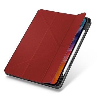 UNIQ-kotelo Transforma Rigor iPad Air 10.9 (2020) punainen / korallinpunainen Atnimicrobiel