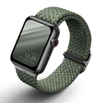 UNIQ Aspen Apple Watch 40/38 / 41mm Punottu vihreä / sypressinvihreä
