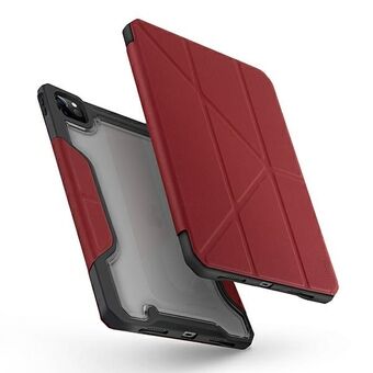 UNIQ kotelo Trexa iPad Pro 11 "2021/2020 Antimikrobinen punainen / punainen