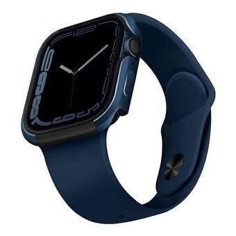 UNIQ kotelo Valencia Apple Watch Series 4/5/6/7 / SE 45 / 44mm. sininen / sininen
