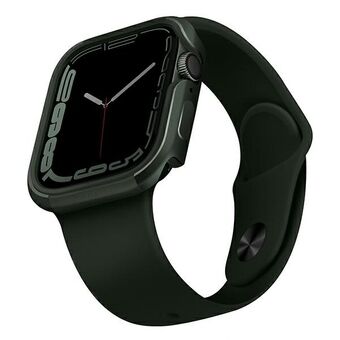 UNIQ kotelo Valencia Apple Watch Series 4/5/6/7 / SE 45 / 44mm. vihreä / vihreä