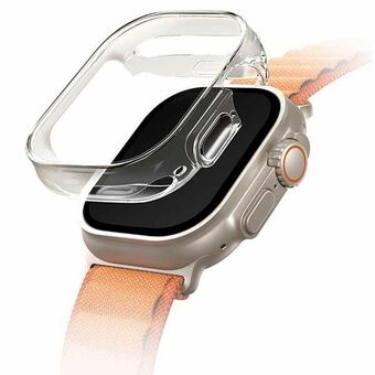 UNIQ Garde Apple Watch Ultra 49mm kotelo. läpinäkyvä / kyyhkynen kirkas