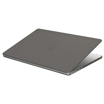 UNIQ-kotelo Claro MacBook Air 13:lle (2022) harmaa/savunharmaa
