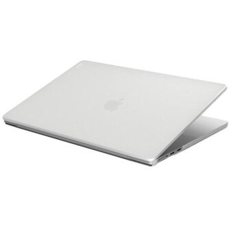 UNIQ:n Claro MacBook Air 15" (2023) -kotelo on läpinäkyvä/dove matta clear.