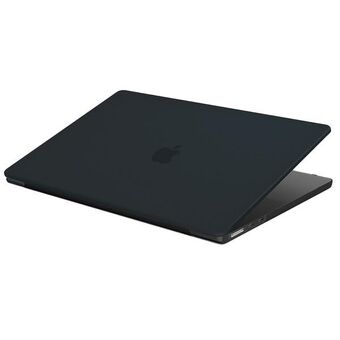 UNIQ suojakotelo MacBook Air 15" (2023) läpinäkyvä harmaa/savunharmaa mattapinta