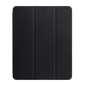 USAMS Case Winto iPad Pro 12,9 "2021 musta / musta IPO12YT101 (US-BH750) Smart Cover
