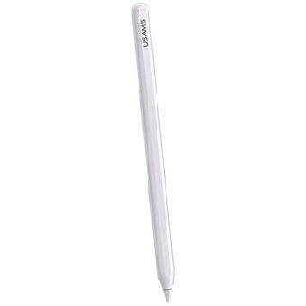 USAMS Active Touch Sensitive Pen magneettikynä valkoinen/valkoinen ZB254DRB01 (US-ZB254)