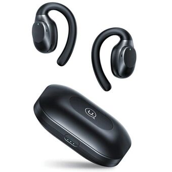 USAMS Bluetooth 5.3 TWS EM -sarjan OWS -kuulokkeet, langattomat mustat BHUEM01