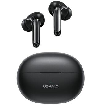 USAMS Bluetooth 5.3 TWS X-Don -sarjan Dual mic ENC -kuulokkeet langattomat musta/black BHUXD01 (SAMS-XD18)