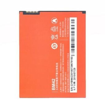 Xiaomi akku BM42 Redmi Note bulkki 3100mAh