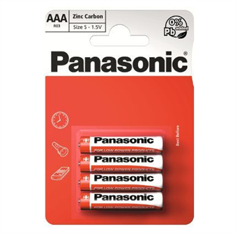 Panasonic Special Power AAA -paristot - 4 kpl