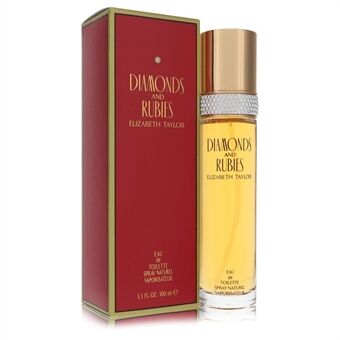 Diamonds & Rubies by Elizabeth Taylor - Eau De Toilette Spray 100 ml - naisille