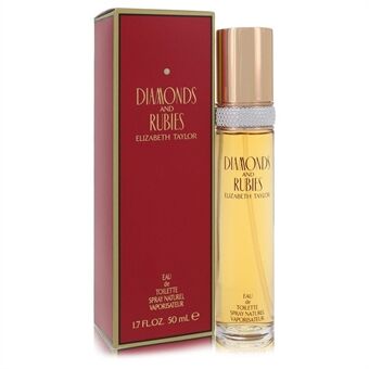 Diamonds & Rubies by Elizabeth Taylor - Eau De Toilette Spray 50 ml - naisille