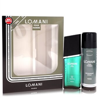 Lomani by Lomani - Gift Set -- 3.4 oz Eau De Toilette Spray + 6.7 oz Deodorant Spray - miehille