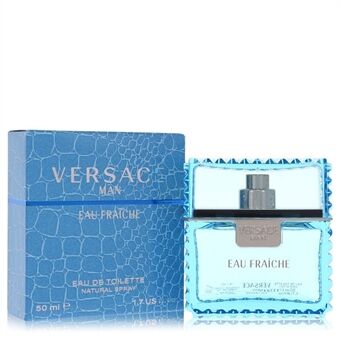 Versace Man by Versace - Eau Fraiche Eau De Toilette Spray (Blue) 50 ml - miehille
