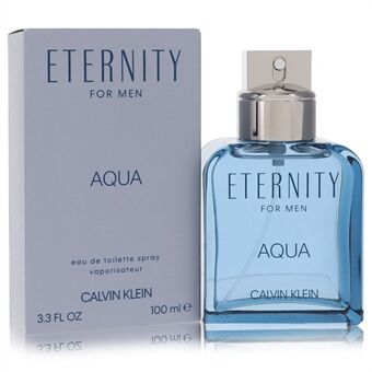 Eternity Aqua by Calvin Klein - Eau De Toilette Spray 100 ml - miehille