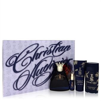 Christian Audigier by Christian Audigier - Gift Set -- 3.4 oz Eau De Toilette Spray + .25 oz MIN EDT + 3 oz Body Wash + 2.75 Deodorant Stick - miehille