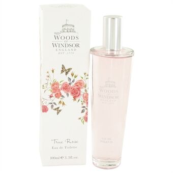 True Rose by Woods of Windsor - Eau De Toilette Spray 100 ml - naisille
