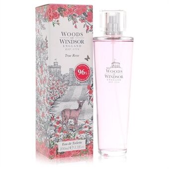 True Rose by Woods of Windsor - Eau De Toilette Spray 100 ml - naisille