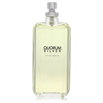 Quorum Silver by Puig - Eau De Toilette Spray (Tester) 100 ml - miehille