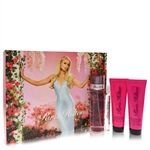 Paris Hilton by Paris Hilton - Gift Set -- 3.4 oz Eau De Parfum Spray + 3 oz Body Lotion + 3 oz Shower Gel + .34 oz  Mini EDP Spray - naisille