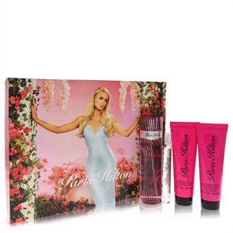 Paris Hilton by Paris Hilton - Gift Set -- 3.4 oz Eau De Parfum Spray + 3 oz Body Lotion + 3 oz Shower Gel + .34 oz  Mini EDP Spray - naisille