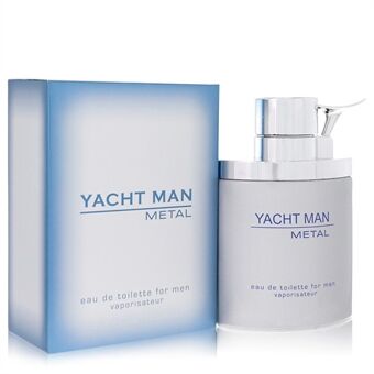 Yacht Man Metal by Myrurgia - Eau De Toilette Spray 100 ml - miehille