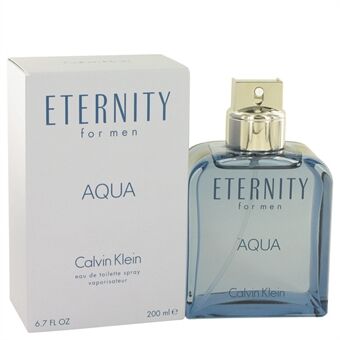 Eternity Aqua by Calvin Klein - Eau De Toilette Spray 200 ml - miehille