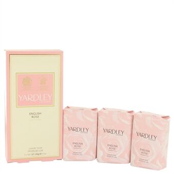 English Rose Yardley by Yardley London - 3 x 104 ml  Luxury Soap 104 ml - naisille