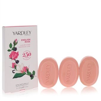 English Rose Yardley by Yardley London - 3 x 104 ml  Luxury Soap 104 ml - naisille