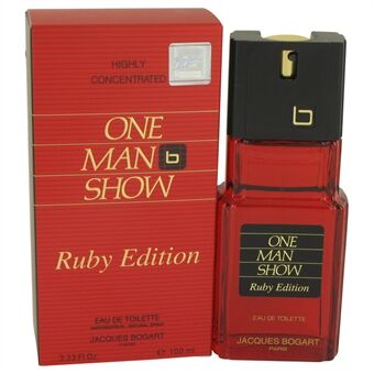 One Man Show Ruby by Jacques Bogart - Eau De Toilette Spray 100 ml - miehille